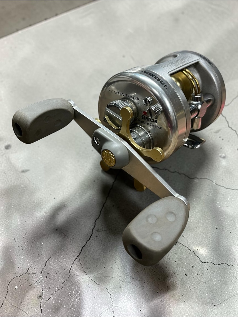 Rare Abu Garcia 3600c Ambassadeur Tournament Baitcasting Reel Made in Sweden